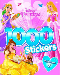 1.000 Stickers. Volumen 2: Princesas características
