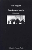 Casa de misericordia. Premio Nacional de Poesía 2008 en oferta