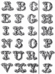 Antique Alphabet. Cuaderno Magnético precio