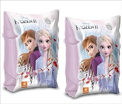 OFFICIAL PRODUCT Reposabrazos Frozen II inflables para playa o piscina de niña