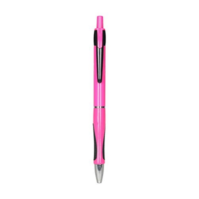 PM Bingo - Bolígrafo (0,7 mm), color rosa y negro - Pack de 50