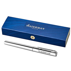 Calle del regalo: Regalo personalizado de pluma Waterman grabada con el texto que tú quieras en estuche características