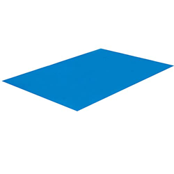 Rongchuang Piscina de Piscina Rectangular, Tela de Piso Plegable de Lona Azul, Estera Protectora de La Piscina para La Piscina de La Piscina sobre El  en oferta