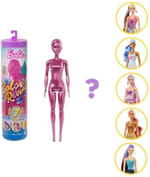 Barbie Color Reveal Serie Metallic Surtido Casual GTR93 Mattel en oferta