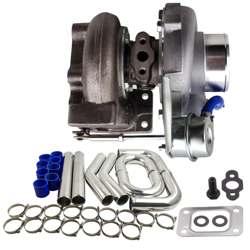 Universal GT2871 Turbocompresor Agua fría +3 pulgadas Intercooler Tubería Abrazaderas de tubería en oferta