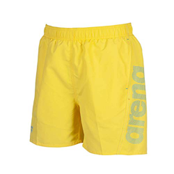 ARENA Bañador Fundamentals Logo Boxer, Hombre, Yellow Star, XL precio