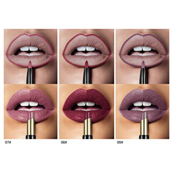 YO-HAPPY Maquillaje Lipsalve, Pudaier Matte Moisturizing Double Heads Lápiz Labial Delineador de Labios Impermeable Permanente características