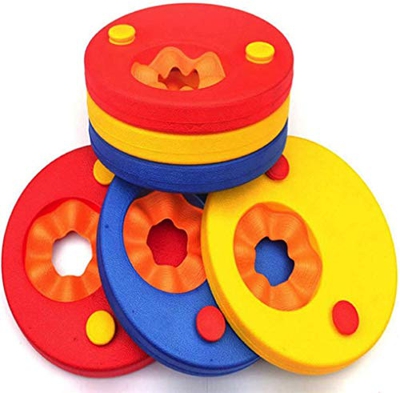 Hot Swim disks Children Kids Learn Swimming Roam Arm Bands,Eva Foam Swim Arm Band,Swimming Arm Floats for Toddlers,for Kids Boys Girls Toddlers, Learn