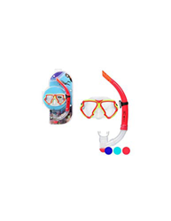 BigBuy Outdoor S1123066 Gafas de Buceo, Unisex-Adult, Rojo, Talla única en oferta