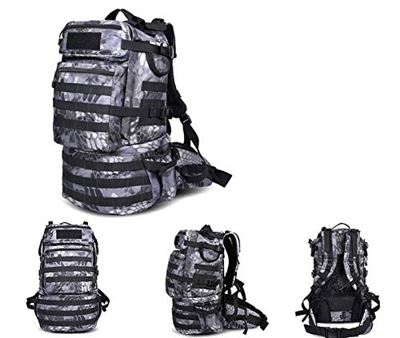 Greenpromise Al aire libre Militar Ejército 50L Mochila Táctica Camping Trekking Bolsa de Gran Capacidad Mochila de Senderismo Mochila de Viaje de los