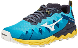 Mizuno Wave Daichi 6, Zapatillas para Carreras de montaa Hombre, Scubab Azufre Blanco de Nieve, 39 EU características