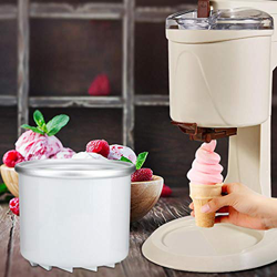 Ichiias Cuenco Liso del congelador del Helado, trazador de líneas del Fabricante de Helados, cafetería de la máquina de Helado de la Oficina para el h características