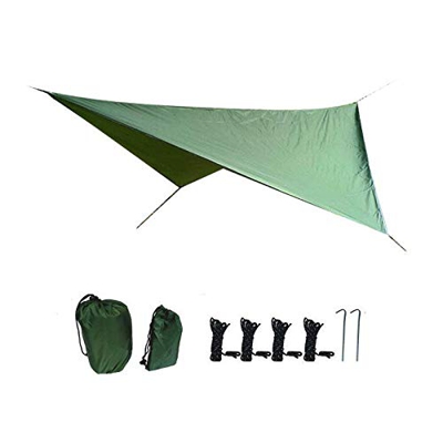 Hamaca para Exteriores con mosquitero - Robusta y Ultraligera Tienda de hamacas, Acampar, Exteriores y Supervivencia (Lona 2)