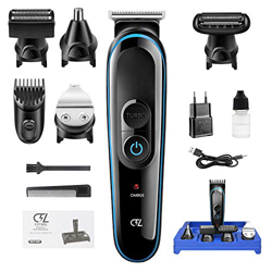 CDTBOL Cortapelos de barba para hombres 5 en 1 Recargable Profesional Cortapelos Detalle de Cortadora de Pelo Cortador de Pelo Kit y Peluquería Cuerpo precio