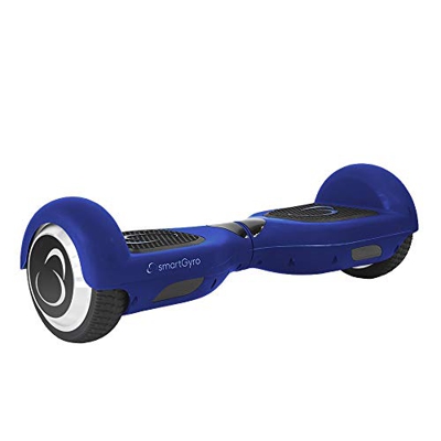 SMARTGYRO X2 Patinete Eléctrico Hoverboard, Antipinchazos, Batería de Litio 4400 mAh, Velocidad Máxima 12 Km/h, Certificado UL, Unisex Niños, Azul, 6.