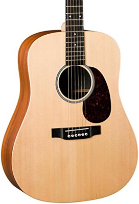 Martin X Series DX1KAE Dreadnought Guitarra Acústica-Eléctrica Natural