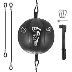 Brace Master - Bolsa de Boxeo con Soporte para Boxeo (Negro) características