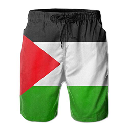Bandera Palestina Ocio Cool Impresión en 3D Hombres ultraligeros Navegación en Verano Troncos de baño de Secado rápido Pantalones Cortos de Playa Pant precio