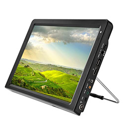 Televisor portátil de 12.1 Pulgadas, HD 16: 9 TFT LED TV para automóvil TV analógica Digital ATV 1080P Reproductor de televisión en Color de Video, So características