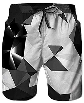 Goodstoworld Hombre Bañador Shorts 3D Playa Natacion Pantalon Corto Poliéster Secado Rápido Ligero Bermuda Moda Shorts M
