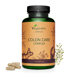 Colon Care Complex Vegavero® | Detox + Digestión + Limpieza Intestinal + Colon Irritable + Toxinas | 120 Cápsulas | Probióticos con Jengibre + Psylliu características