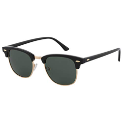 EFE Gafas De Sol Mujer Hombre Polarizadas Redondas,Polaroid Gafas Retro/Moda Protección 400Uv Verde en oferta