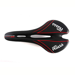 HAIHAOYF MTB Sillín de Bicicleta, Ultraligero Selle Italia Montaña Bike Asiento Ergonómico Cómodo Onda Carretera Bicicleta Sillín Asiento de Ciclismo  en oferta