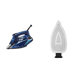 Rowenta Steamforce DW9240D1 - Plancha ropa vapor 3.100 W, golpe de vapor 230 gr/min y vapor continuo de 65 gr/min + ZD7900D1 - Plancha desmontable, re precio