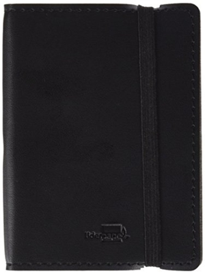 Liderpapel Libreta Símil Piel A7 120 Hojas 70 g/m² Cuadrícula 4 Mm Sin Margen Negro