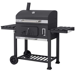 tepro Grillwagen Toronto XXL-Barbacoa de carbón Vegetal, Antracita y Acero Inoxidable, 90 cm en oferta