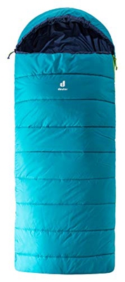 deuter Starlight SQ Saco de Dormir, Unisex niños, Azul petróleo/Azul Marino