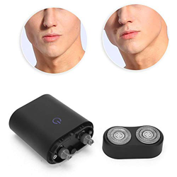 Maquinillas de afeitar eléctricas, máquina de afeitar inalámbrica, carga USB Máquina de afeitar eléctrica portátil Impermeable Hombres Cortadora de ba precio