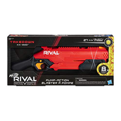 Nerf Takedown XX-800 Rojo y Bolas de Espuma Rival Oficiales (Hasbro E8446FR0) en oferta