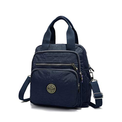 Bolsos Mochila Bolso Bandolera Niña para Mujer de Nylon Impermeable, JOSEKO Mujer de Nylon Bolsa Mensajero al Hombro Bolsa de Viaje Estilo Deportivo B en oferta