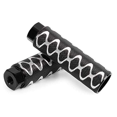 ZONSUSE Clavijas para Pedales BMX Antideslizantes de aleación de Aluminio, Pedal de Bicicleta Apto para Ejes Delanteros o Traseros, Clavijas de Bicicl