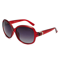 EFE Gafas De Sol Mujer Polarizadas Gafas De Moda Protección Uv400 De Gran Tamaño Para Señoras Violeta Rojo características