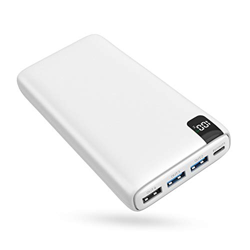 A ADDTOP Batería Externa 26800mAh Cargador Portátil Carga Rápida Power Bank USB C con Pantalla LCD para iPhone, Samsung y más características