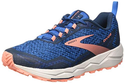 Brooks Divide, Zapatillas para Correr Mujer, Azul Flor del Desierto Gris, 36 EU