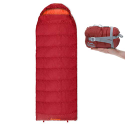 Qeedo Light Hitazo XL Saco de Dormir Ligero Rectangular (745 g) - Rojo en oferta