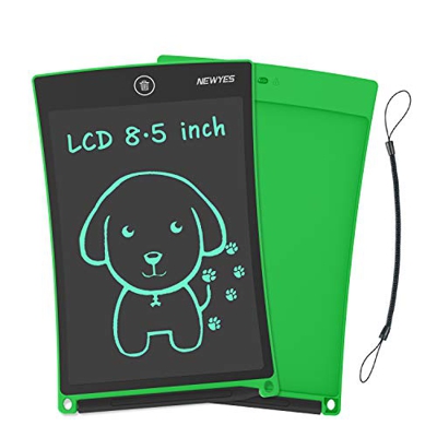 NEWYES 8,5" Tableta gráfica | Tableta de Escritura LCD | Tablet para niños | Ideal como Pizarra Digital para Aprender a Leer, Escribir y para Manualid