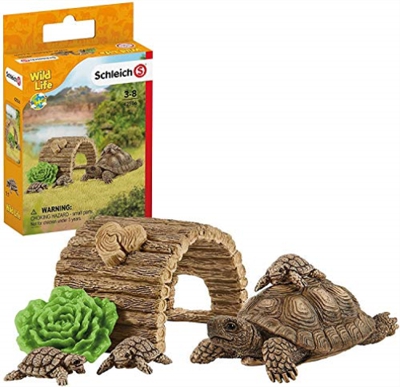 SCHLEICH TORTOISE HOME (Importación USA) ACC NUEVO