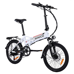 VIVI Bicicleta Electrica Plegable Urbana,350W Bici Electrica Urbana Ligera para Adulto,20" Plegable Ciudad Ebike con 36V 8A Batería extraíble,Shimano  precio