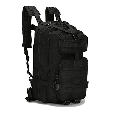 TOSIRY Mochila Militar Táctica Impermeable para Hombre Mujer Mochila Crossfit Nylon 600D Múltiples Bolsillos Mochila de Asalto MOLLE para Senderismo A