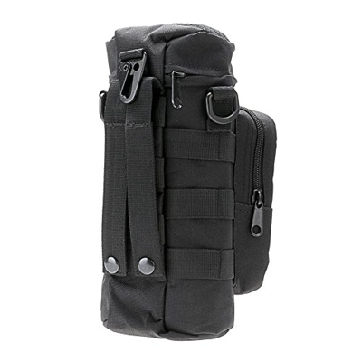 Akord - Bolsa de Malla para la Compra, de algodón orgánico, Bolsa de Red Reutilizable para Cargar, Negra, 38 cm