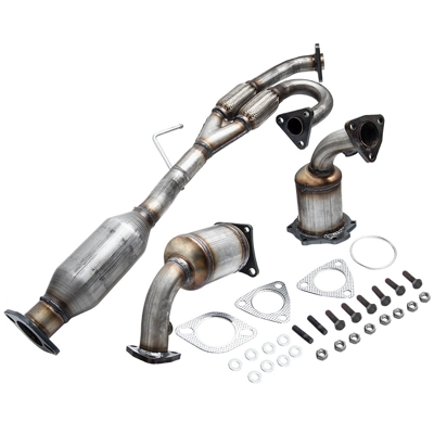 Convertidor Catalítico+ kit de montaje para Nissan Murano 3,5L Bj. 2003-2008