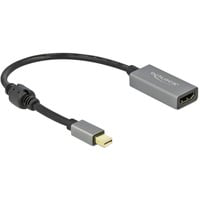 66570 adaptador de cable de vídeo 0,2 m Mini DisplayPort HDMI tipo A (Estándar) Negro, Gris características