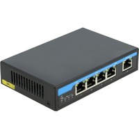 87764 switch Gigabit Ethernet (10/100/1000) Energía sobre Ethernet (PoE) Negro, Interruptor/Conmutador