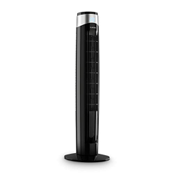 KLARSTEIN Storm Tower - Ventilador, 55 W, caudal de 252 m³/h, 3 Modos, 6 Niveles de Intensidad, Pantalla LED, programable, Carcasa con asa, Control tá precio
