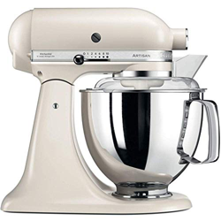 KitchenAid Artisan - Robot de cocina (4,8 L), color blanco en oferta
