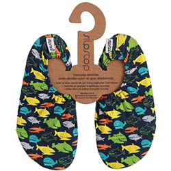 Slip Stop Peces Colores Slip, Niños, Negro, Talla Única en oferta